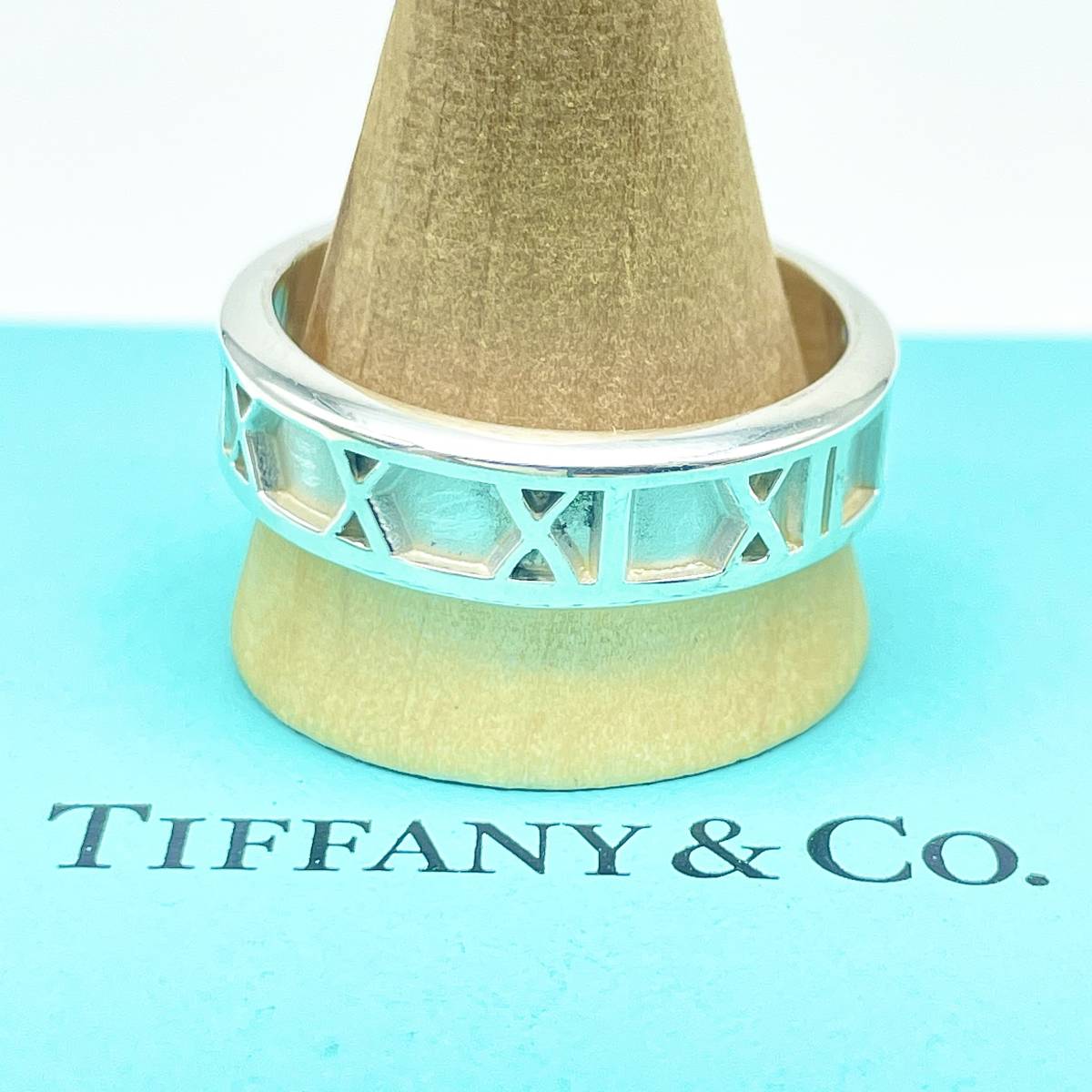 24号】ティファニー アトラス リング シルバー Tiffany 大き目 24号】ティファニー アトラス リング シルバー Tiffany 大き目