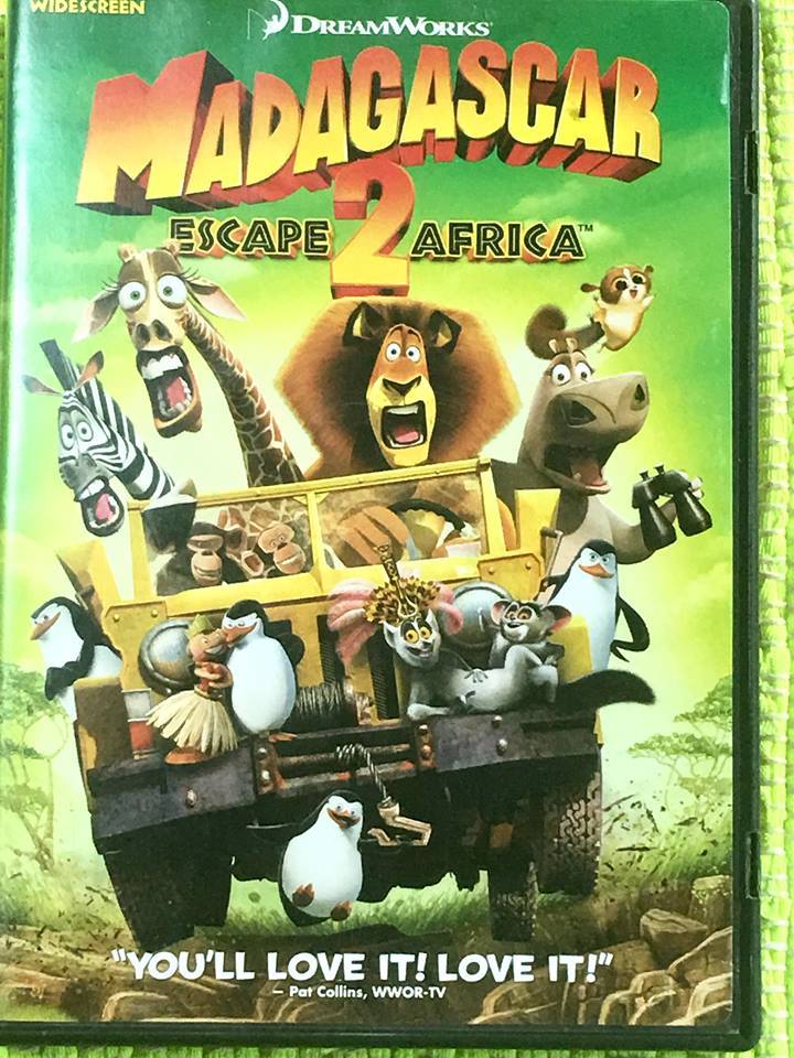 DREAM WORKS anime English version DVD*MADAGASCAR2ESCAPE AFRICA!