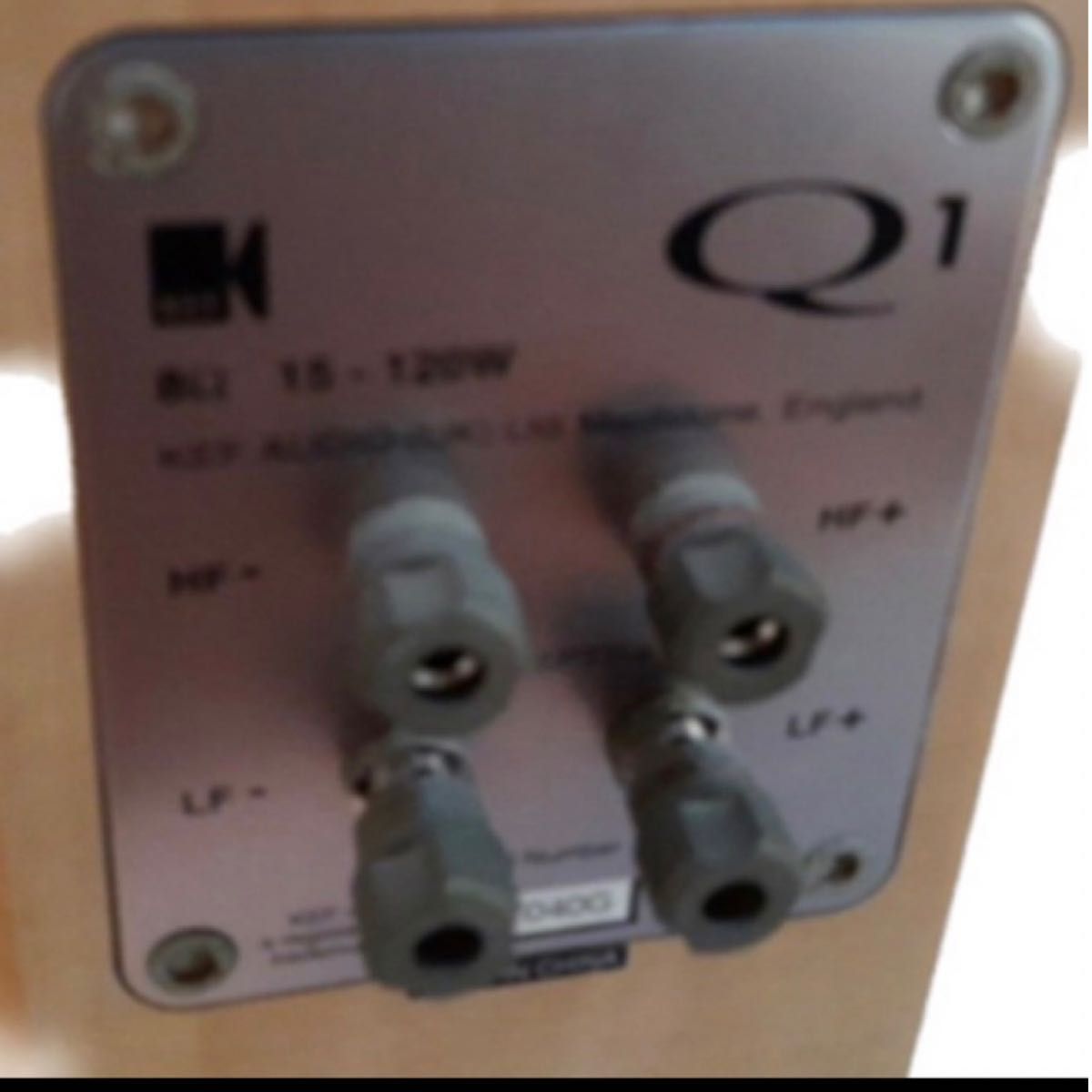 KEF スピーカーQ 1 綺麗美品