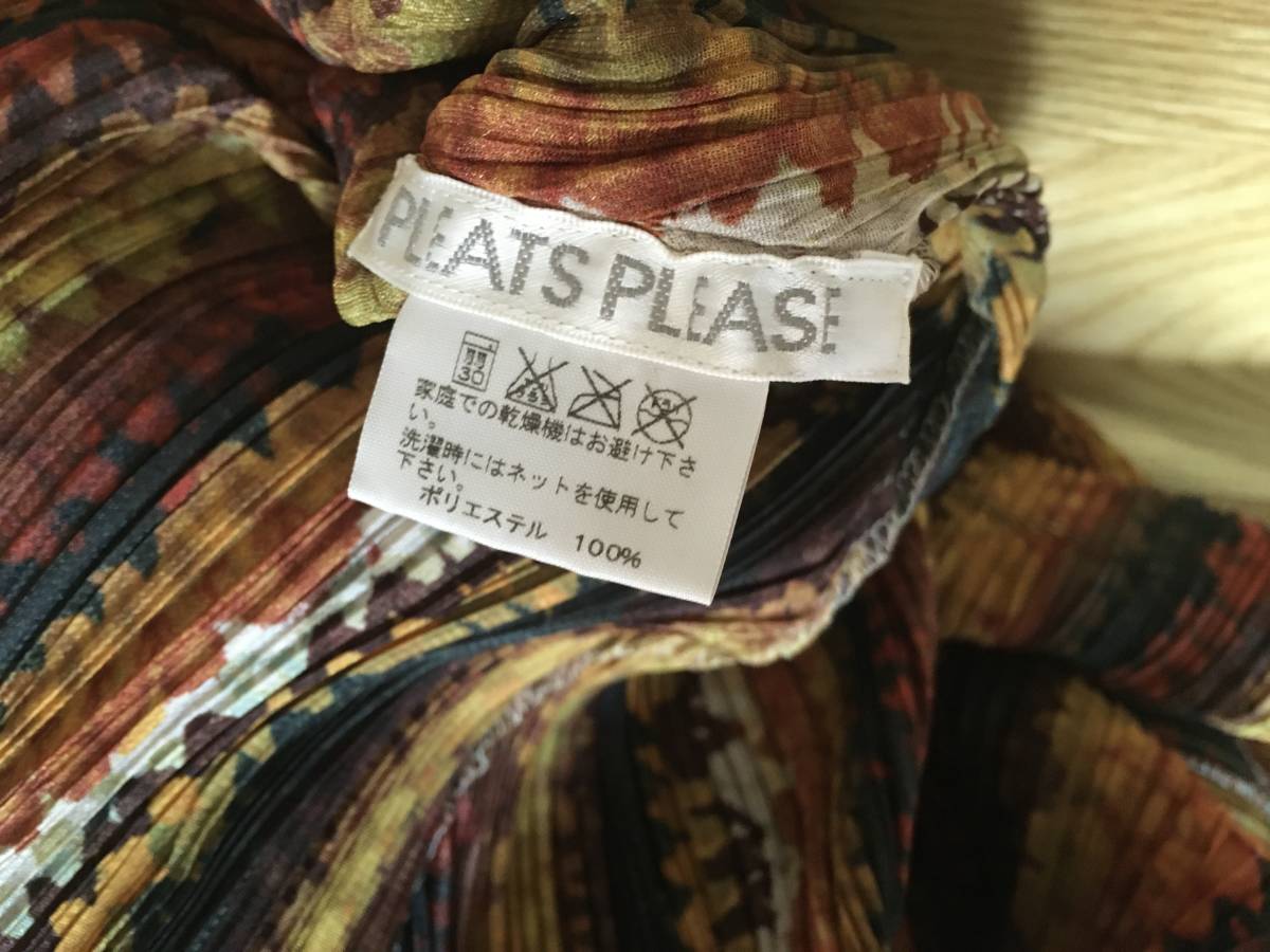 即決 極美品 PLEATS PLEASEプリーツプリーズ 　プリーツ　　ワンピース４　PP43-JH787 TM_画像4