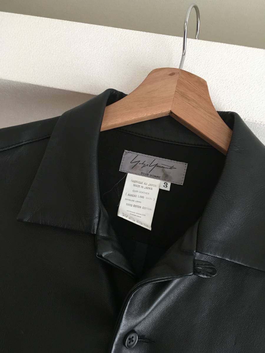 美品 Yohji Yamamoto POUR HOMME ヨウジヤマモトプールオム 半袖