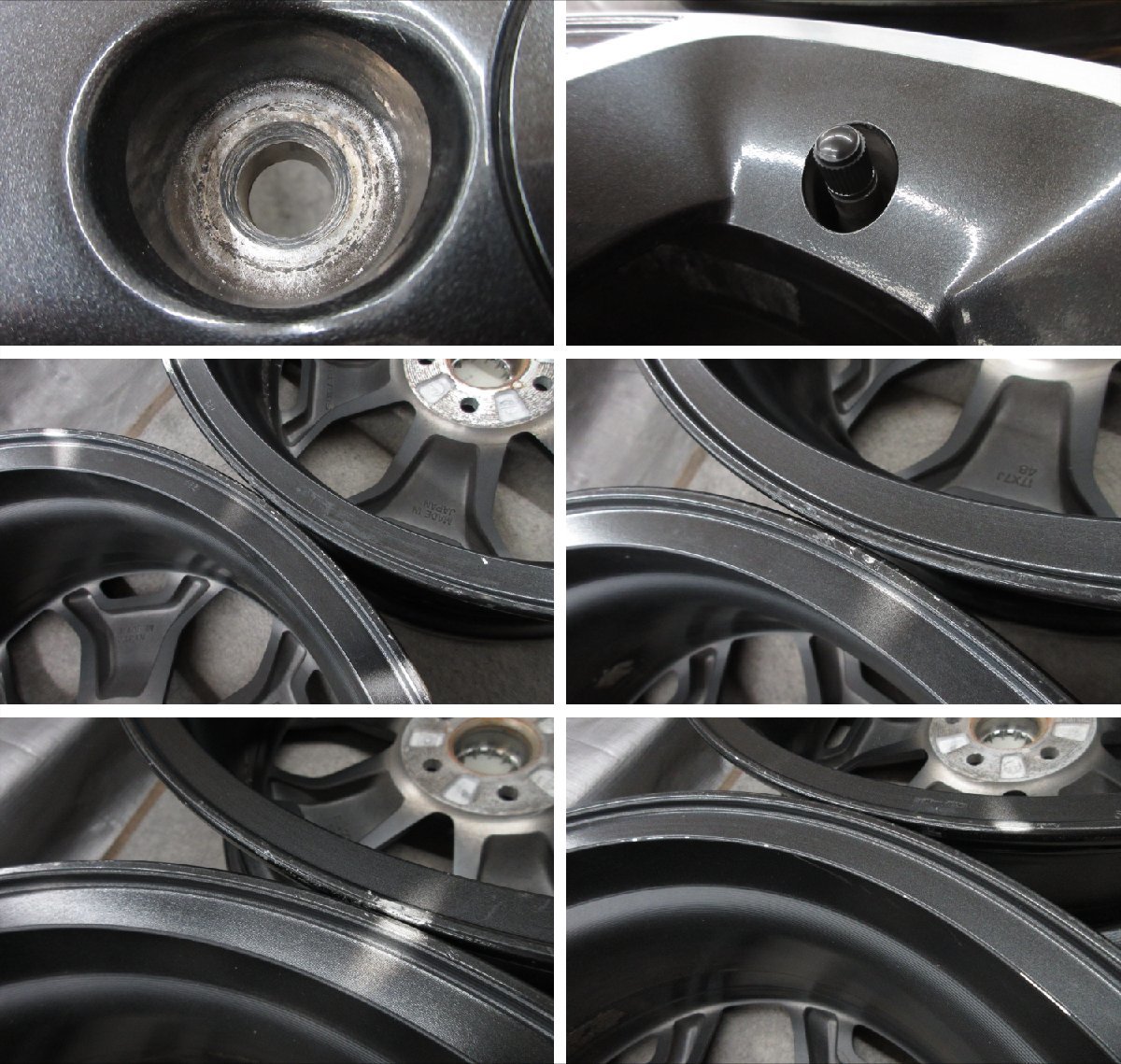 □送料無料A2□ スバル GP系 XV 純正 □ 17×7J+48 □ 5H PCD100