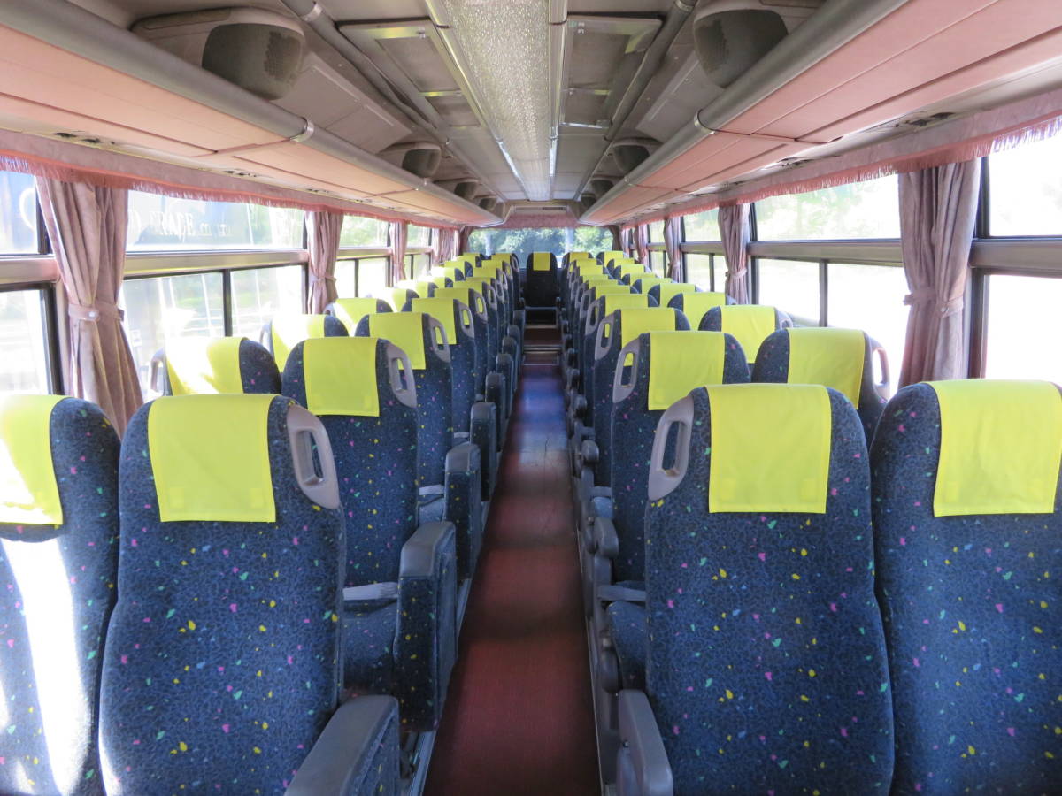 [47 number of seats bus ] Mitsubishi Heisei era 8 year 47 number of seats bus 8DC11 back camera selling out start!!