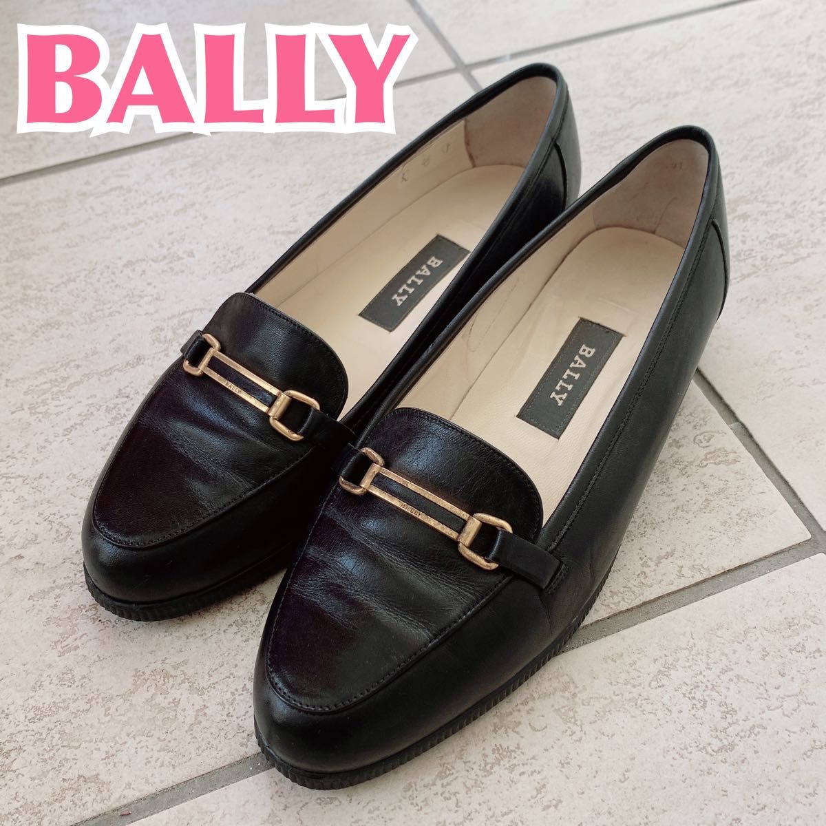ブランド靴】BALLY バリー レディースビットローファー 綺麗めオフィス