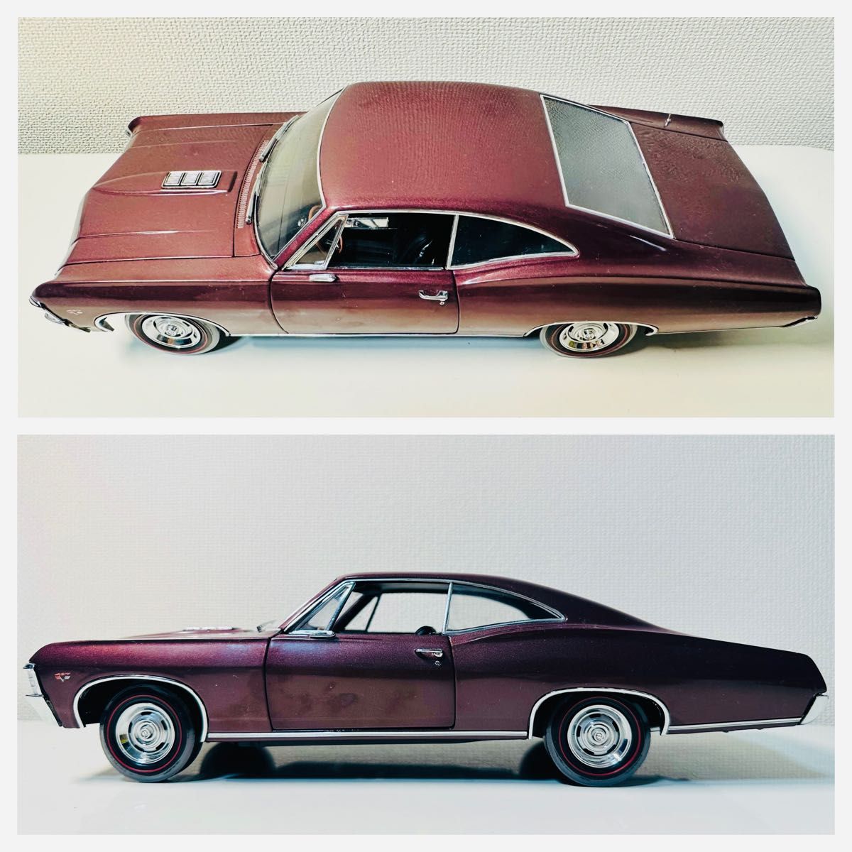 Ertlアーテル/'67 Chevyシボレー Impalaインパラ SS427 1/18 絶版 アメ車