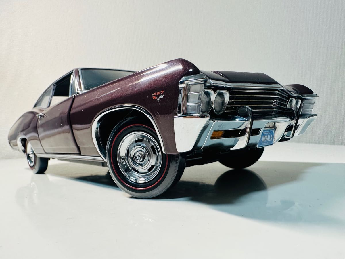 Ertlアーテル/'67 Chevyシボレー Impalaインパラ SS427 1/18 絶版 アメ車