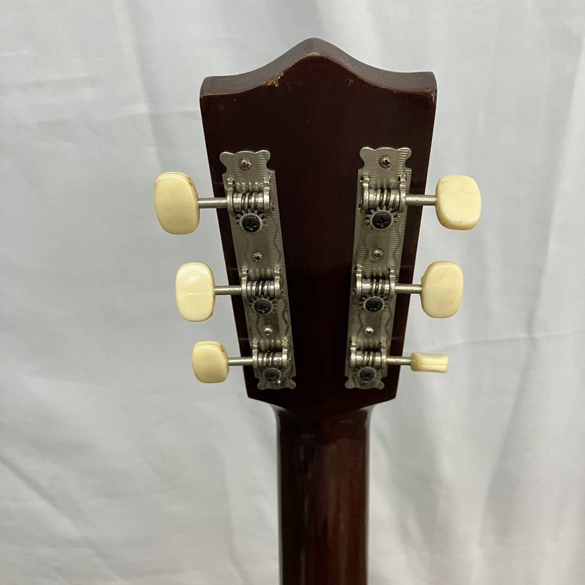 ◎【売り切り】ミニギター アコースティックギター 日本製 軽量 18フレット ショートスケールの画像6