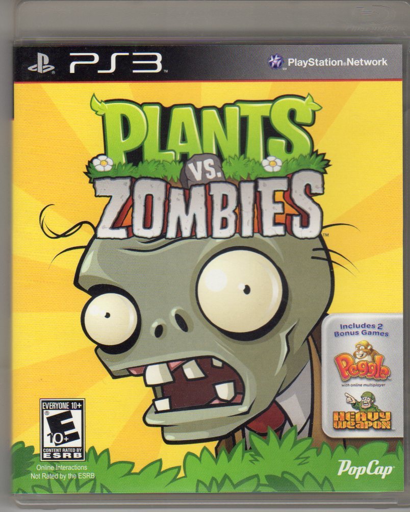 PS3◆海外版 PLANTS VS. ZOMBIES PS3 peggle heavy weapon