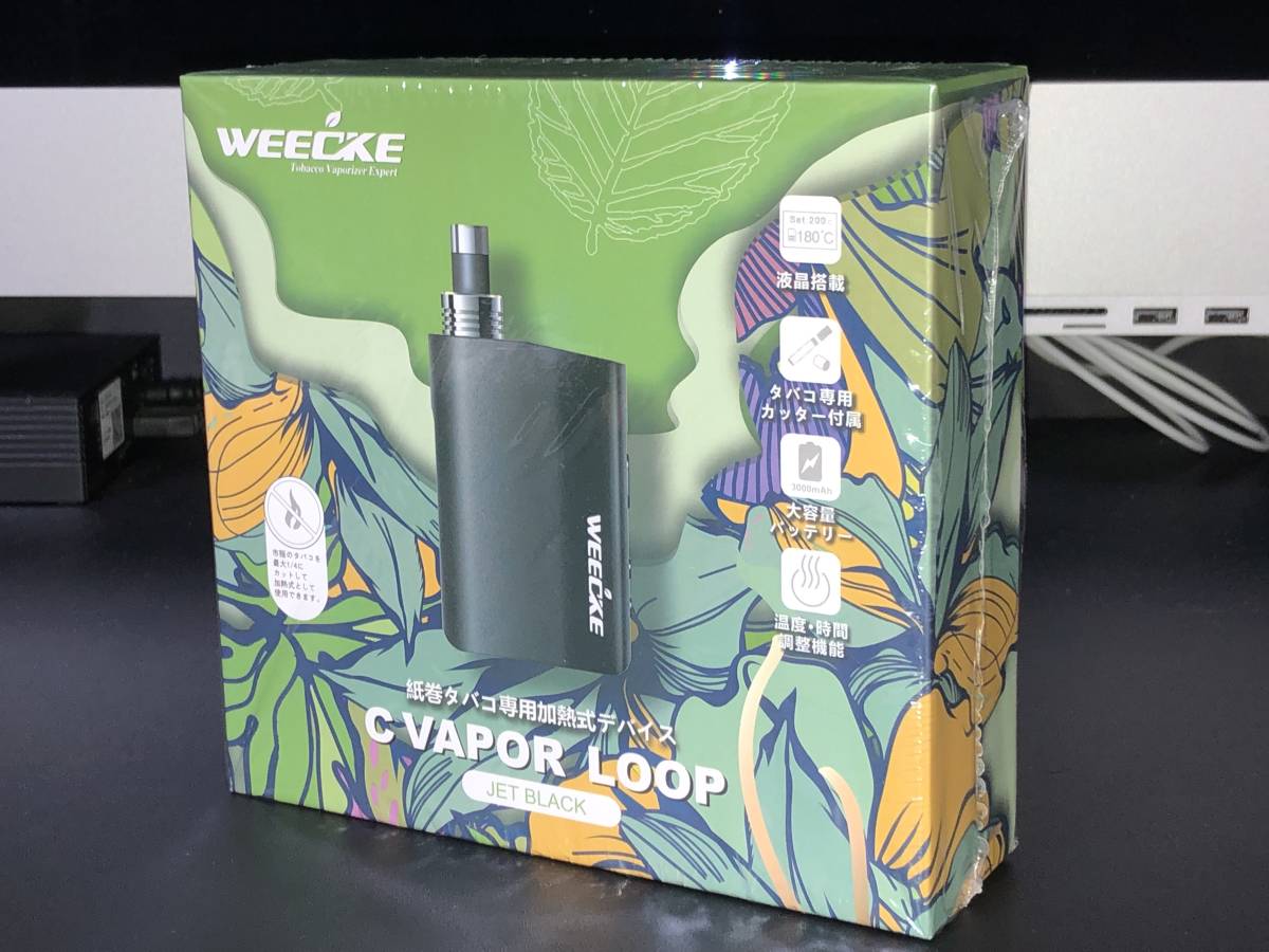 新型☆WEECKE C-VAPOR LOOP (ウィーキー シーベイパー ループ) 加熱式