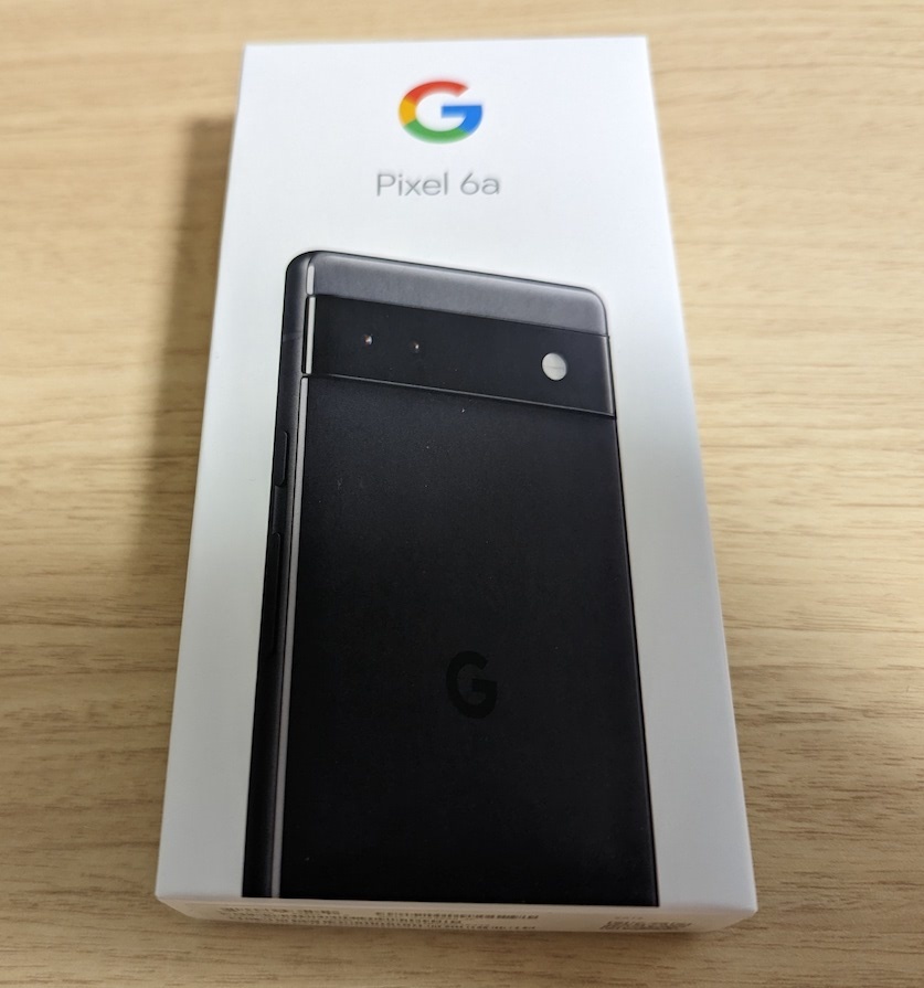 送料無料】Google Pixel 6a チャコール 128GB SIMフリー au版 美品