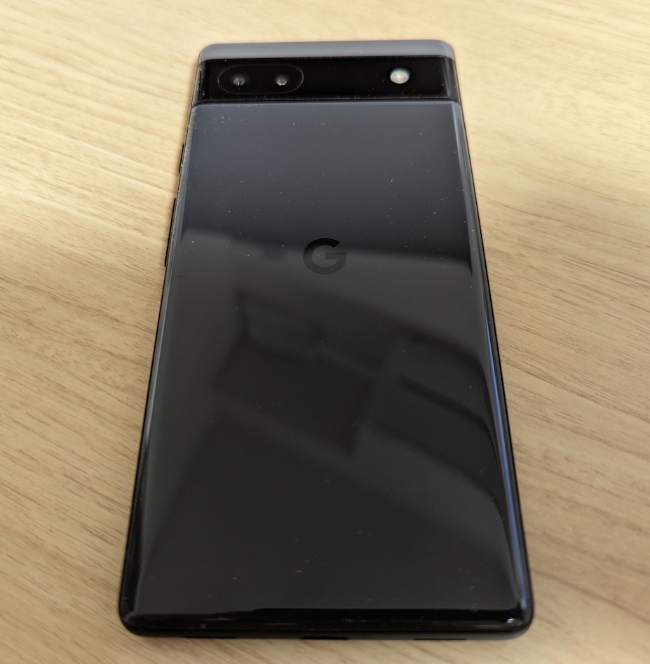 送料無料】Google Pixel 6a チャコール 128GB SIMフリー au版 美品