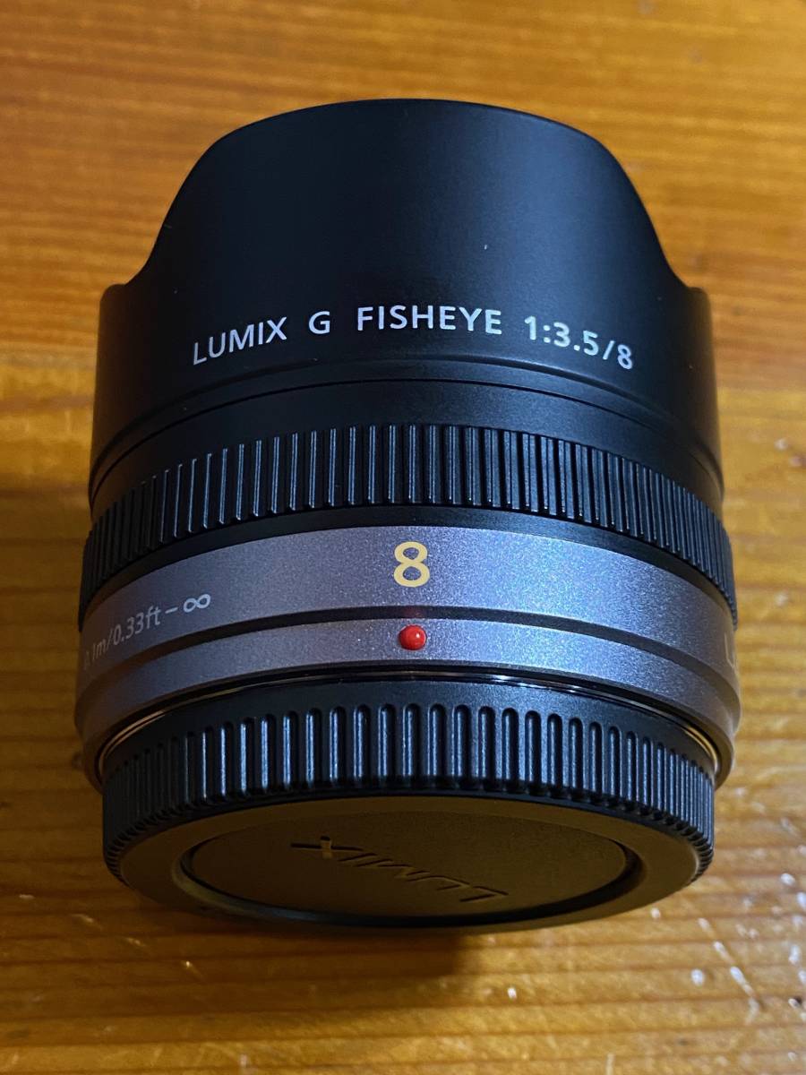 LUMIX G Fisheye 8mm F3.5 H-F008 美品 |