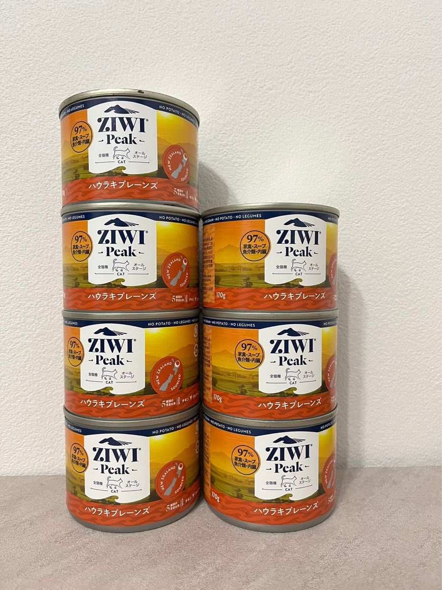 Ziwiピーク 170g 7個 猫 缶詰｜PayPayフリマ