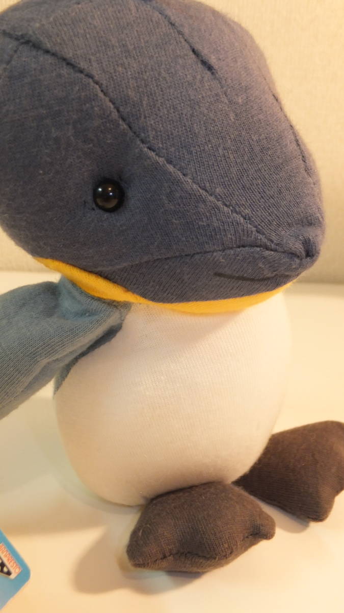 *Baketsu de gohan*Penguin Plash toy bucket .. is . soft toy USED IN JAPAN