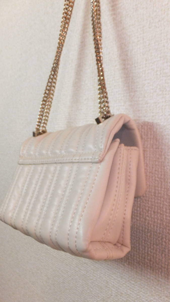 ★ZARA★Womens handbags　レディースハンドバッグ ショルダーバッグ　18X12X7Cm　USED IN JAPAN クリーム色系_画像6