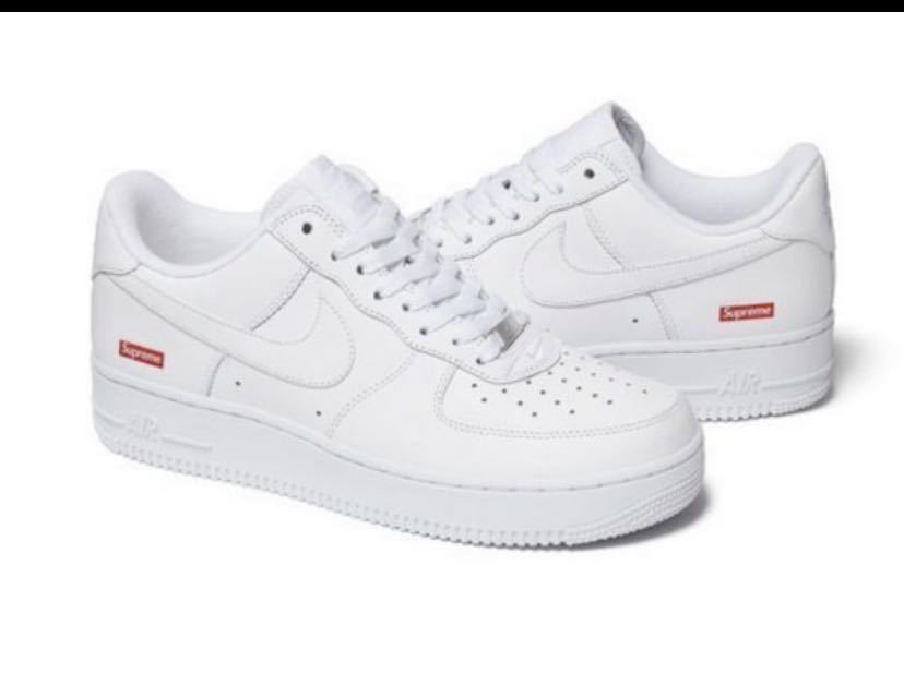 国内正規品 26cm Supreme Nike Air Force 1 Low Supreme white 白