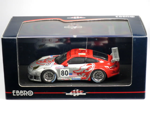 1/43 FLYING LIZARD ポルシェ 911 GT3 RSR No.80 ルマン 2005 (43778)_画像1