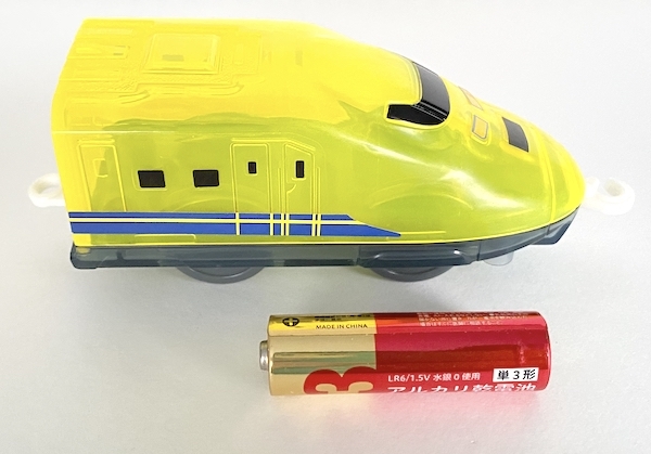 ハッピーセット プラレール 923形ドクターイエロー クリアバージョン シークレット レア 透明 ひみつのおもちゃ 鉄道 新幹線 マクドナルド_画像2