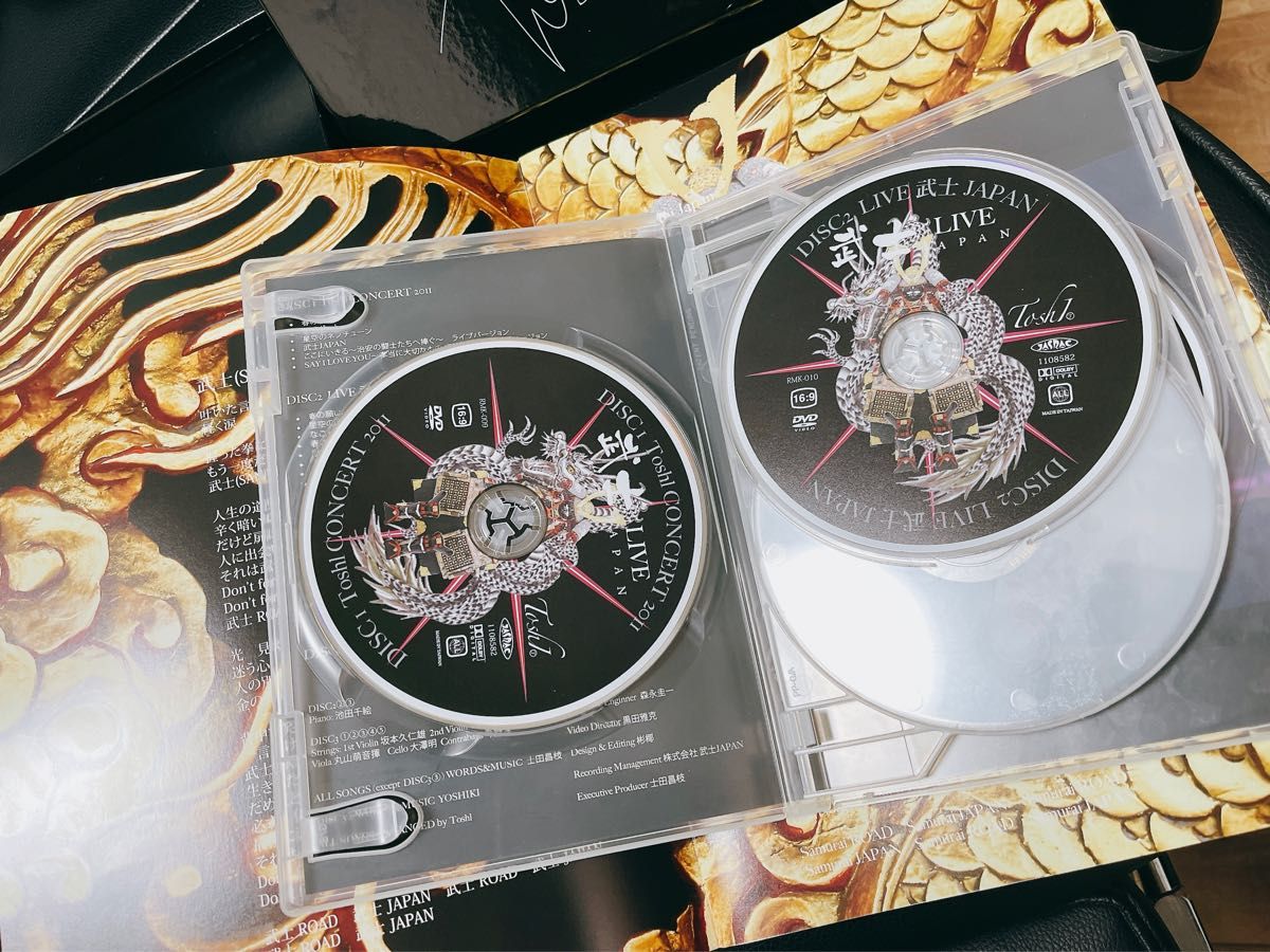 Toshl(竜玄とし) 武士JAPAN DVD-BOX