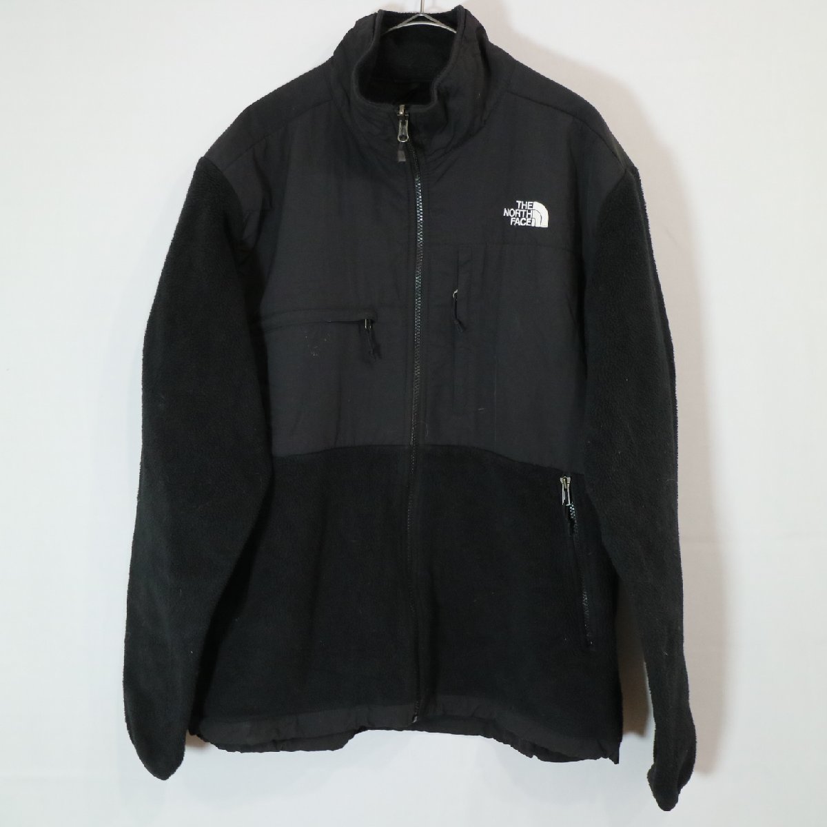 THE NORTH FACE】ノースフェイス ブラックデナリジャケット 古着-