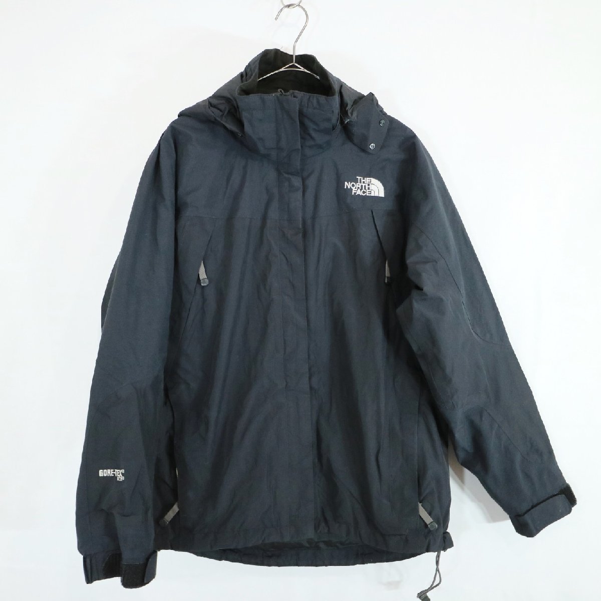 THE NORTH FACE ノースフェイス サミットシリーズ ナイロンジャケット ゴアテックス 黒 ( レディース M ) 中古 古着 4/ m8177_画像1