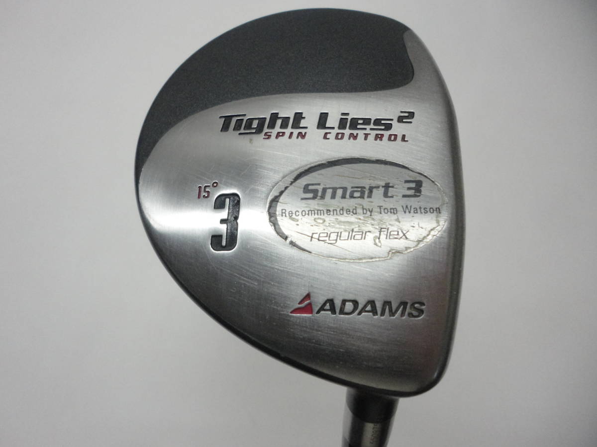 ★即決！★ADAMS/アダムスゴルフ★メンズ右打ち用フェアウェイウッド/3番ウッド/3W★Tight Lies 2 SPIN CONTROL★R★_画像1