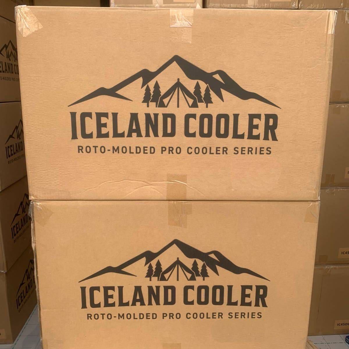 正規 New ICELANDCOOLER アイスランドクーラーボックス 45QT 新品
