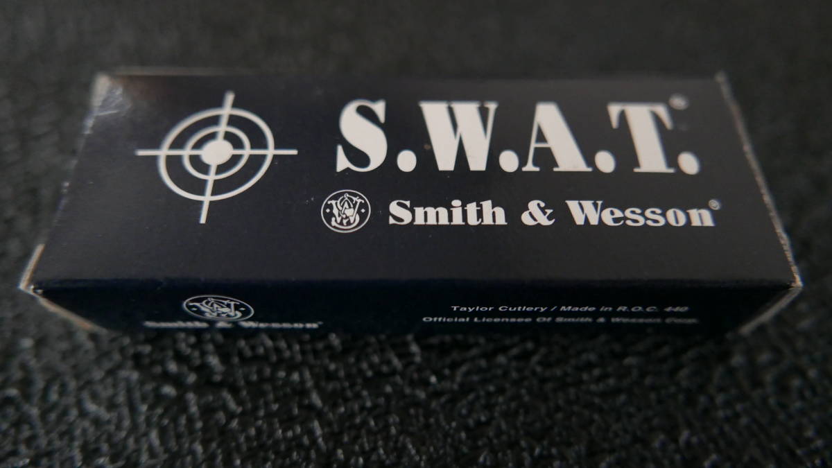 折り畳み ナイフ スミスアンドウエッソン SWAT SMITH&WESSON 黒ブレード_画像10