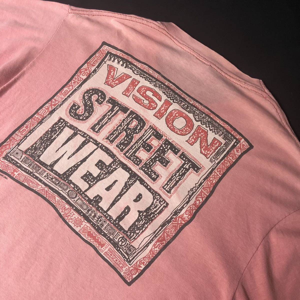 80s Vision Street Wear Logo Print Tee made in USA 1987 80年代 ビジョン ストリートウェア ロゴ プリント Tシャツ アメリカ製 vintage_画像7