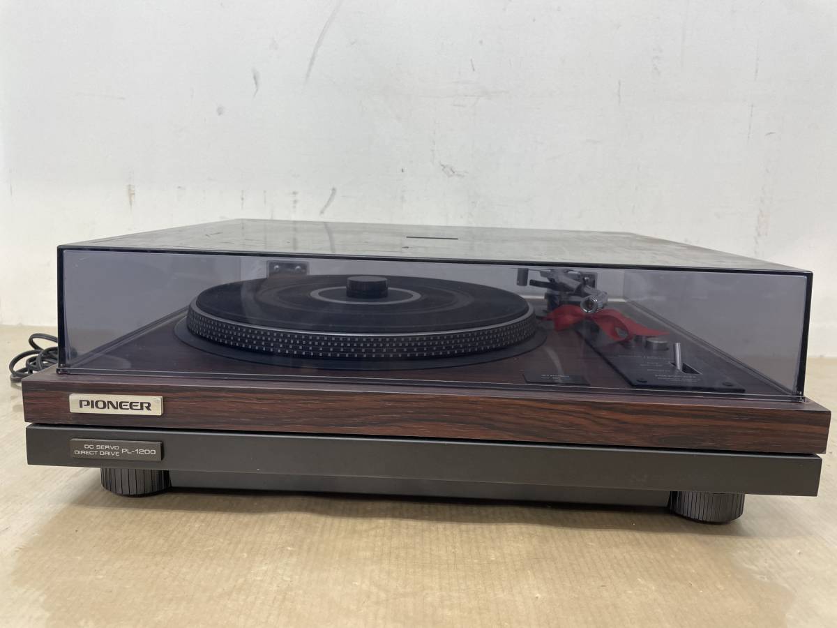 ム RU-⑨◆PIONEER【PL-1200】レコードプレーヤー◆_画像9