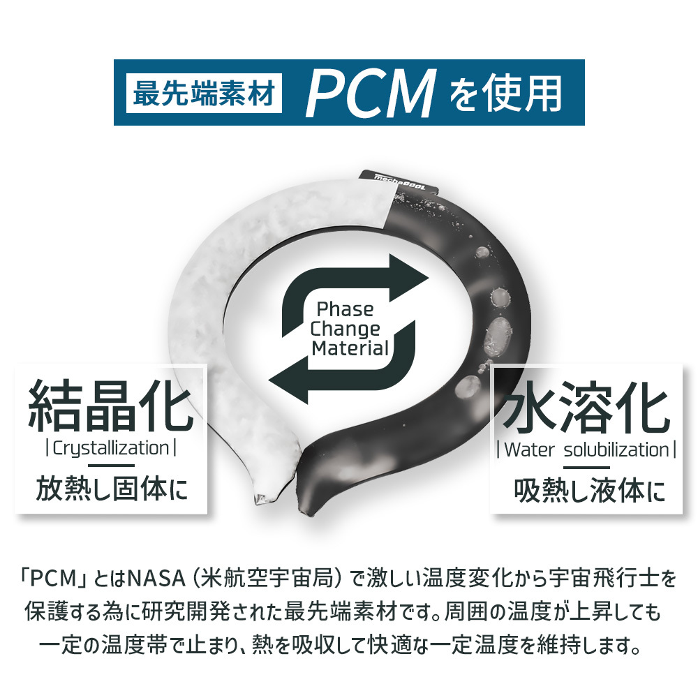 ネッククーラー スマートエコアイス めちゃクール バード/Sサイズ/22℃ 暑さ対策 熱中症対策 冷感 キッズ メンズ レディース_画像5