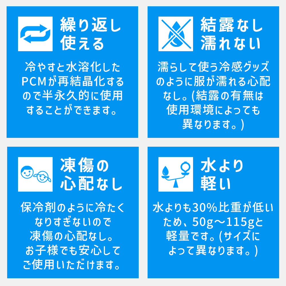 ネッククーラー スマートエコアイス めちゃクール フラワー1/Mサイズ/22℃暑さ対策 熱中症対策 冷感 キッズ メンズ レディース_画像3