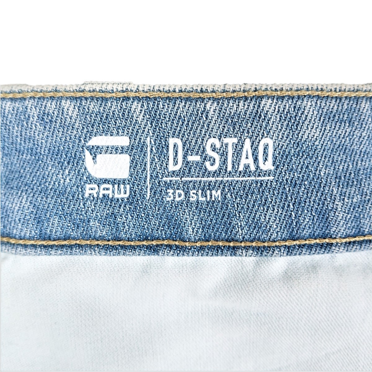 G0427 ジースターロゥ デニム パンツ ジーンズ D-STAQ 3D SLIM ストレッチ peaceMM_画像6