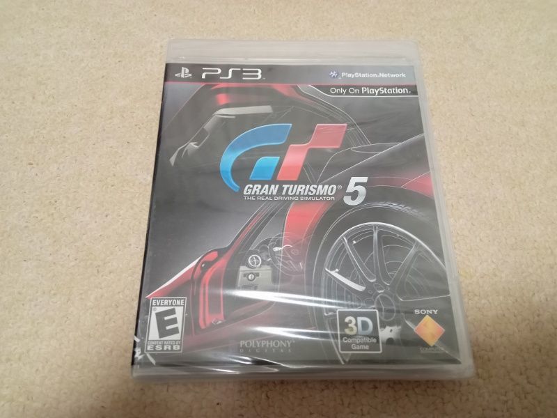 PS3 グランツーリスモ 5 GRAN TURISMO 海外版 新品 未開封