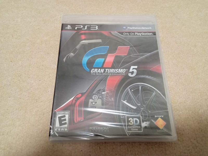 PS3 グランツーリスモ 5 GRAN TURISMO　海外版　新品　未開封