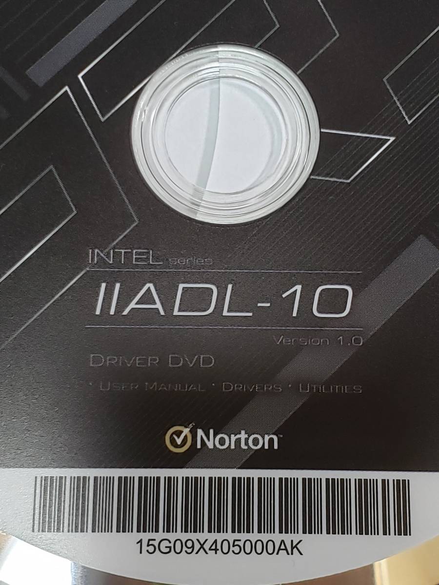 CD012 ディスクのみの出品です　ASROCK　IIADL-10 Driver DVD　ドライバーディスク　Version 1.0 シール付き　まとめ取引歓迎_画像2