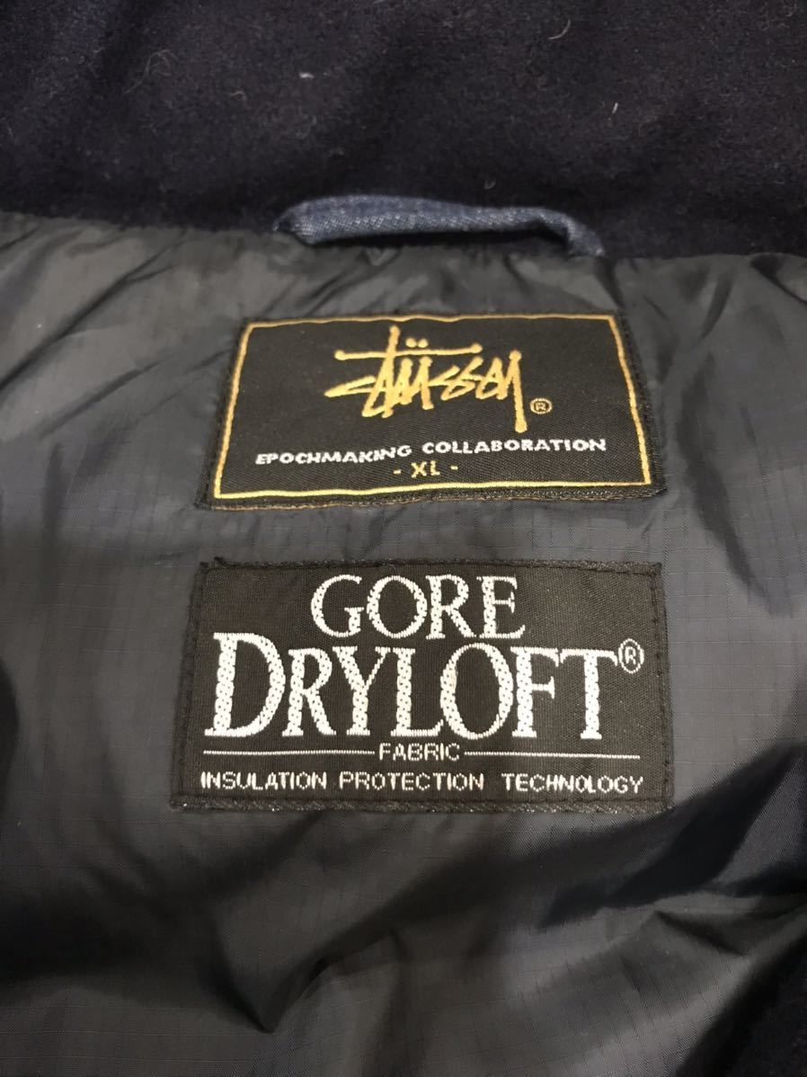 限定品25周年記念STUSSY×GORE-DRYLOFTデニムダウンJKT ステューシー 限定品25周年記念STUSSY×GORE-DRYLOFTデニムダウンJKT ステューシー