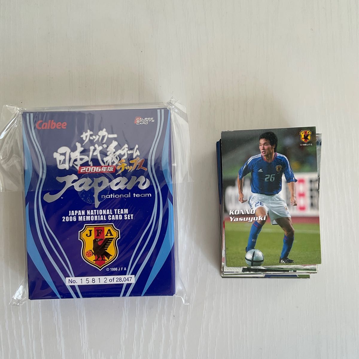 カルビーのポテトチップスのオマケ 2006年度 サッカー日本代表 WCCF EXTRA パウリーニョ