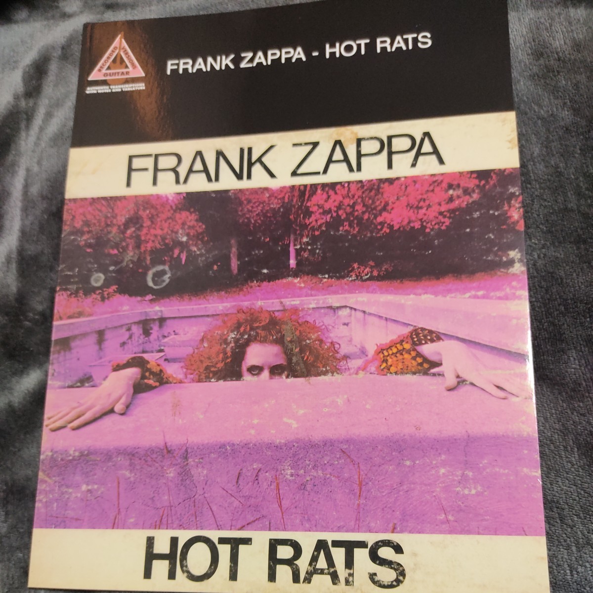 フランク・ザッパ　ホット・ラッツ　frank zappa hot rats ギター譜（TAB付）送料無料　輸入楽譜　かんたん決済　防水梱包
