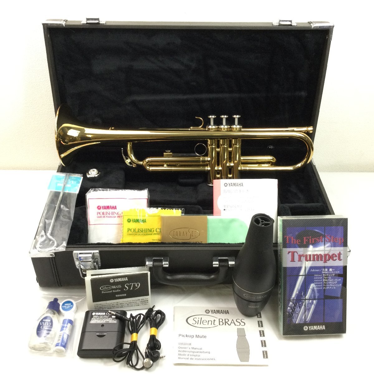 税込) 1105 YAMAHA ヤマハ トランペット YTR1335 Silent BRASS st9