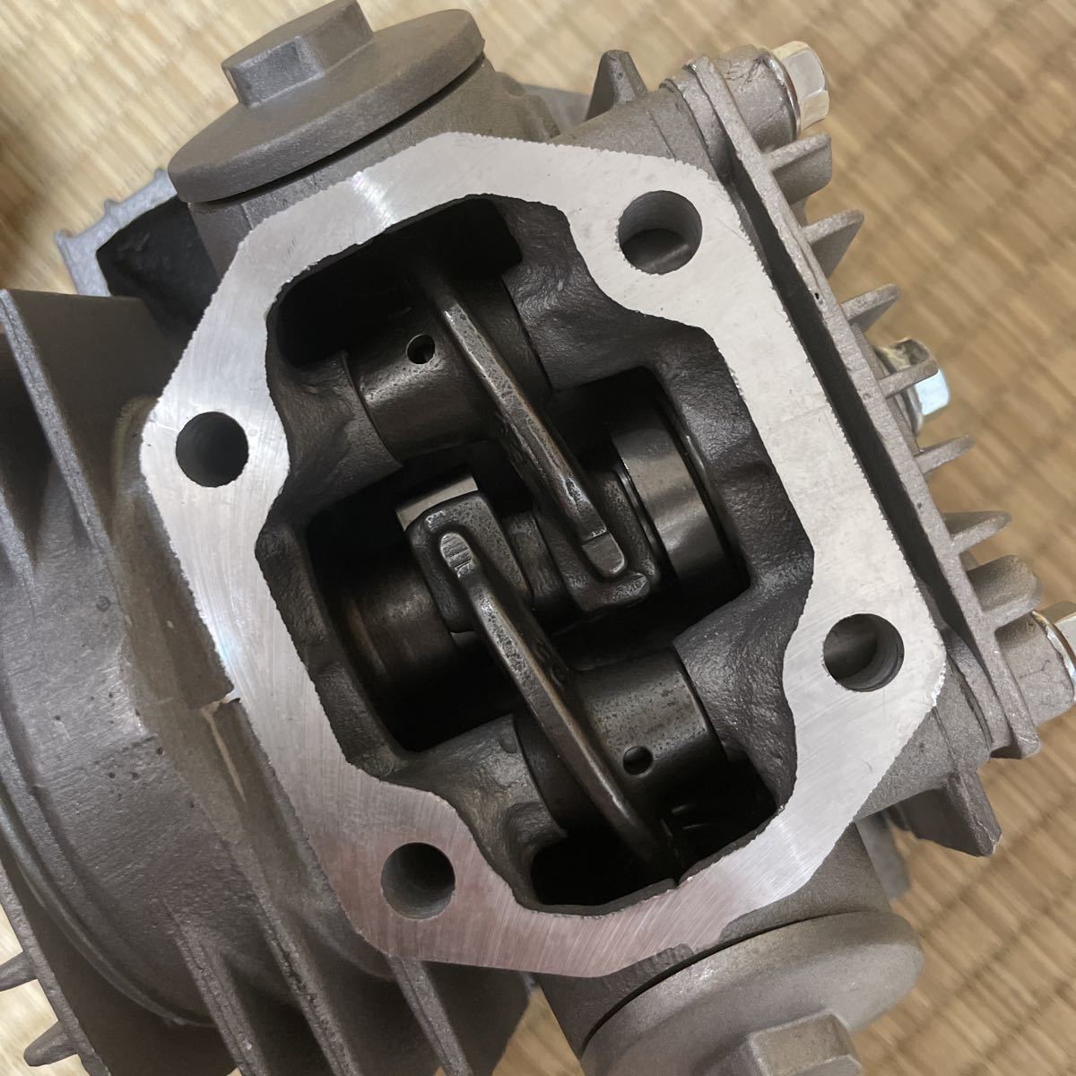 カブ90ヘッドベース C100EX ビッグフィンヘッド 12V レギュラーヘッド