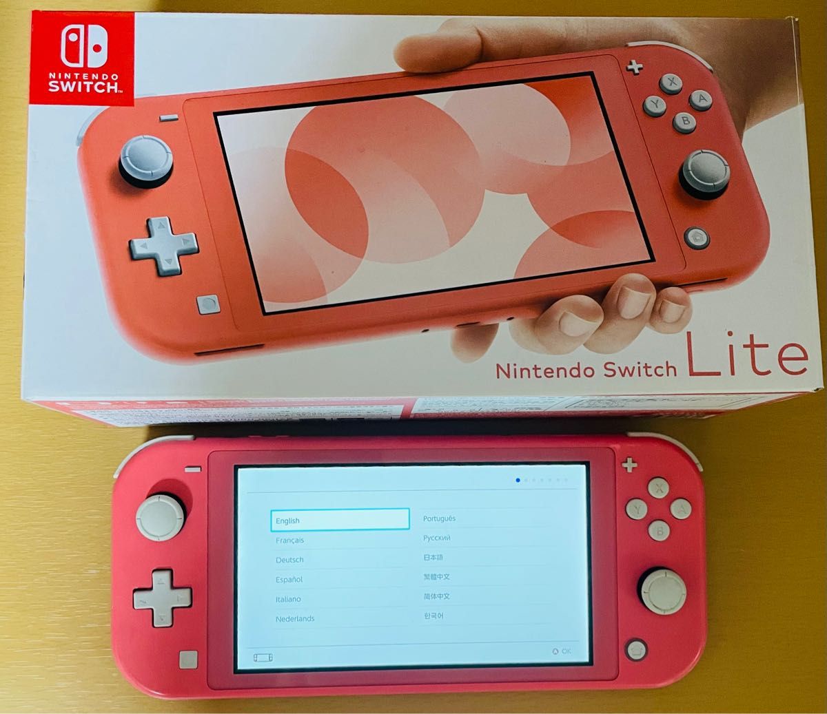 Nintendo Switch Lite コーラル 本体 保証付き ジャンク｜PayPayフリマ
