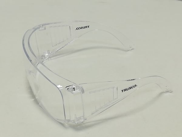 中古品★一眼型セーフティグラス レンズ透明 TSG3310P_画像2