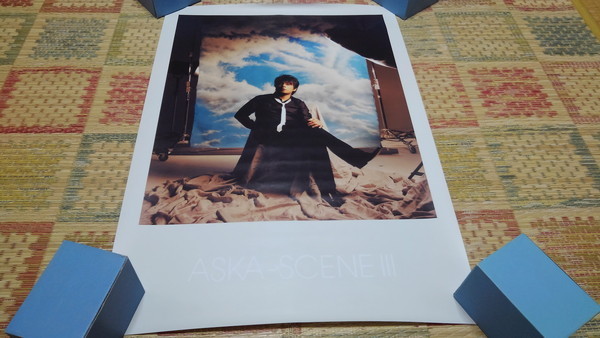 □　ASKA　【　SEANE Ⅲ　3　ポスター　】　チャゲアス　チャゲ&飛鳥　※管理番号863_画像1