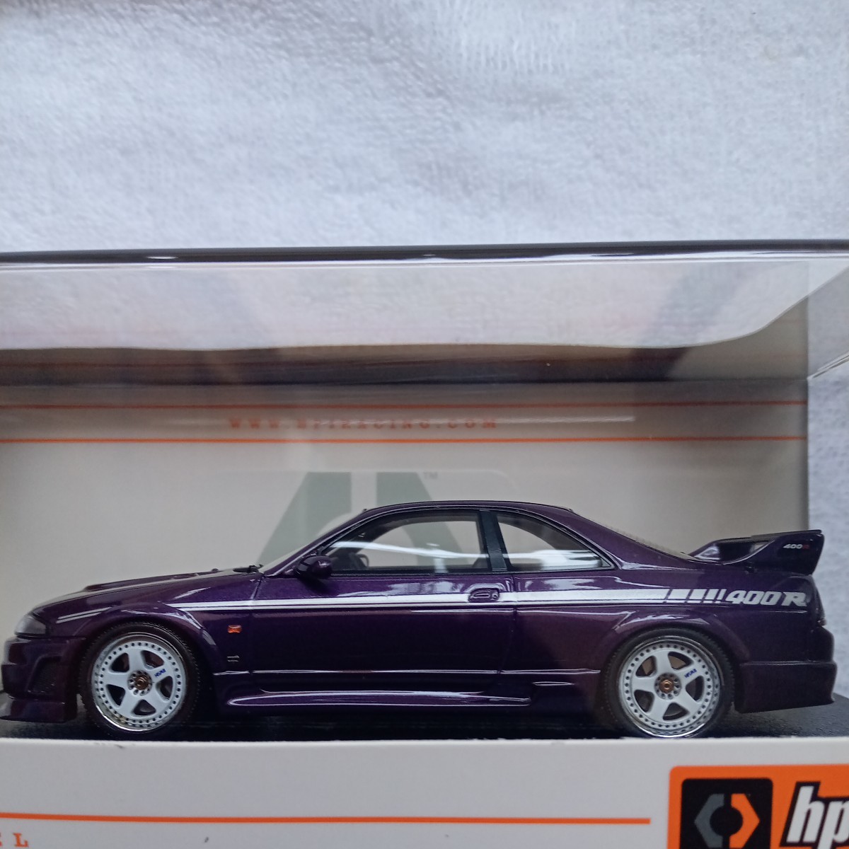 日本製 Nismo ミッドナイトパープル hpi 1/43 未展示 400R hpi・racing