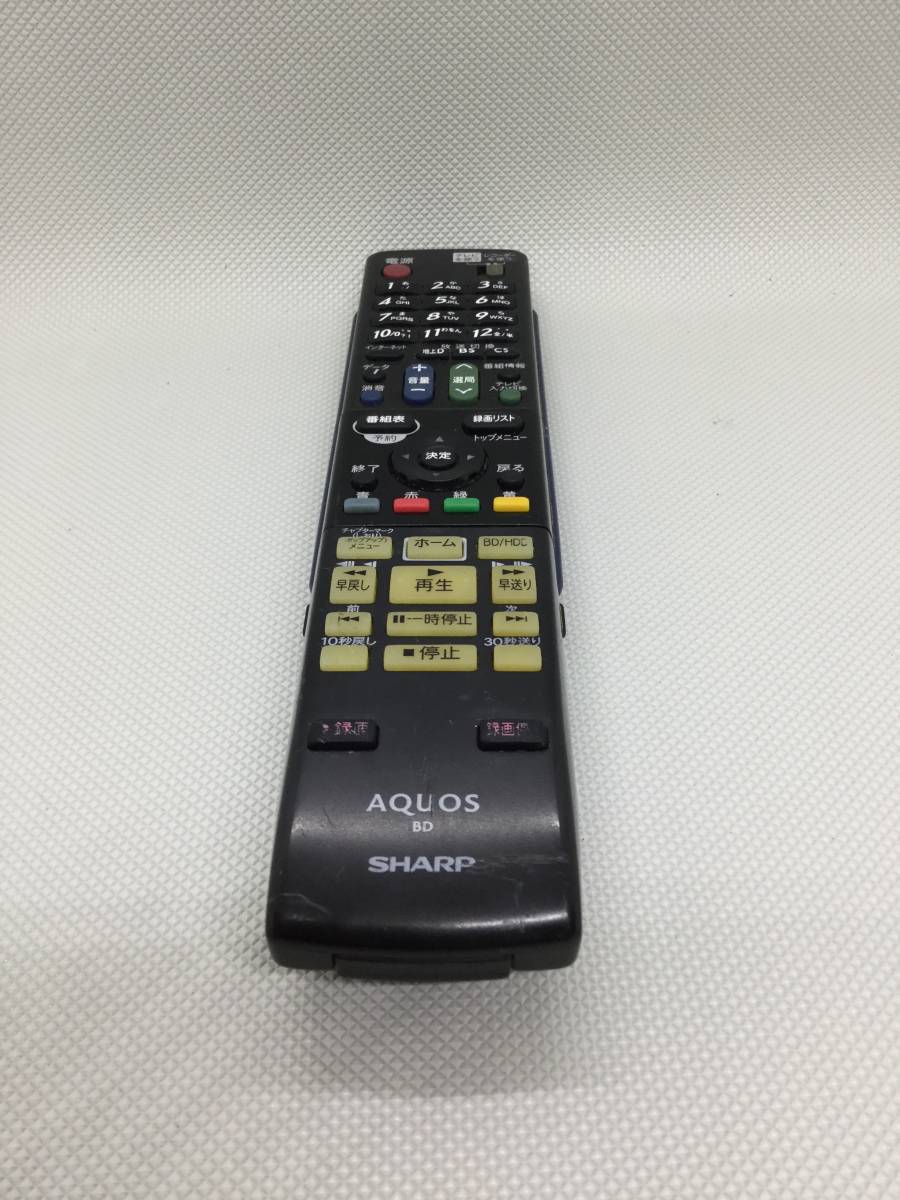 OK6660○SHARP シャープ AQUOS アクオス リモコン テレビ用リモコン