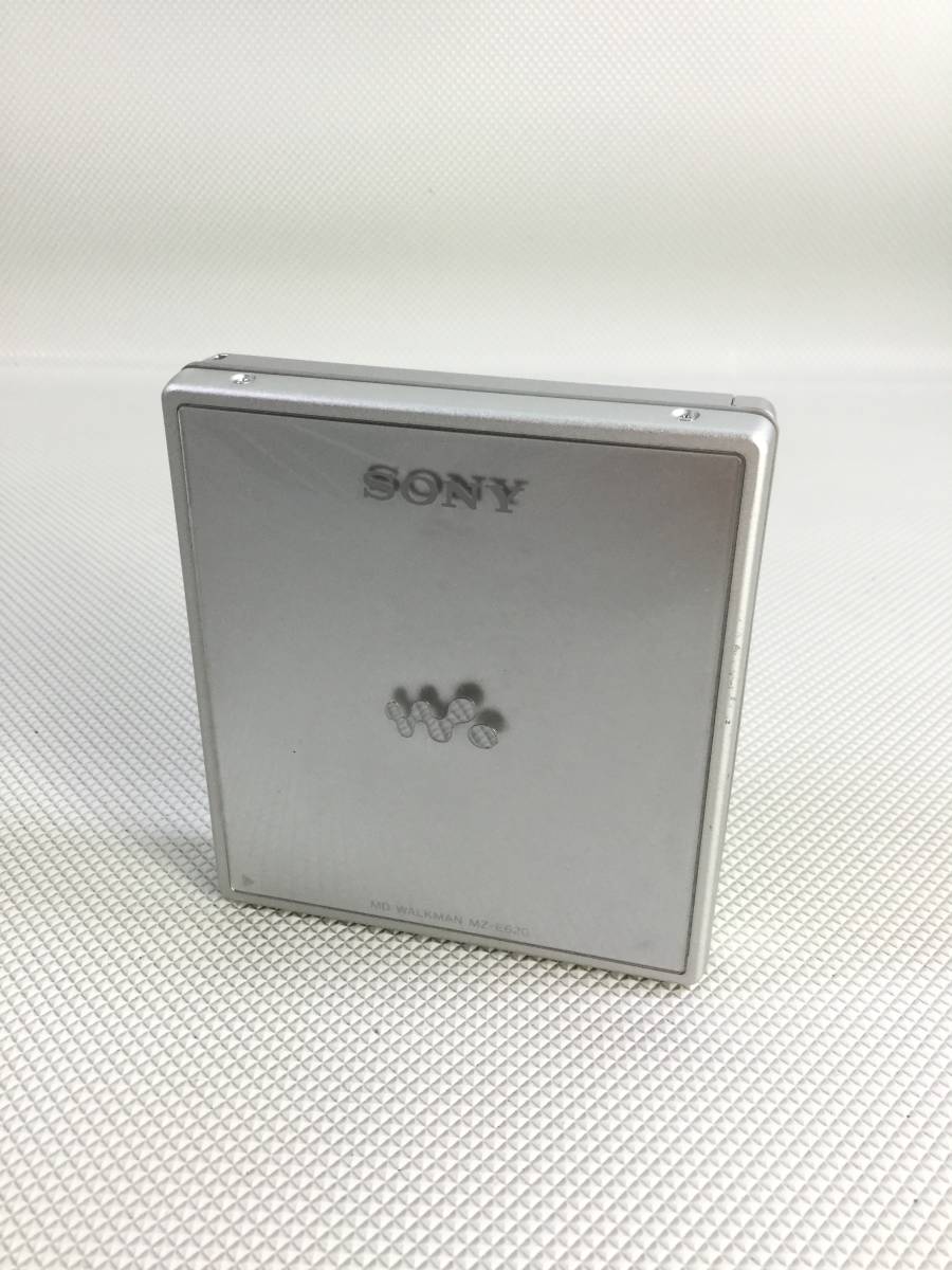 本日特価】SONY MDウォークマン MZ-E620 動作品 本体のみ シルバー