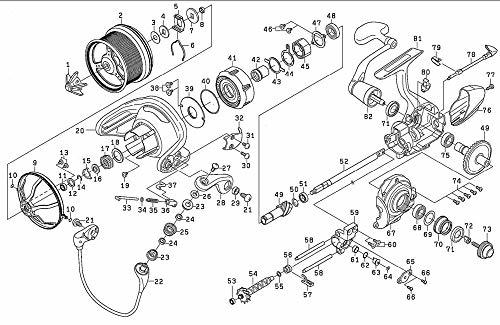 ダイワ(DAIWA) 純正パーツ 18 グランドサーフ25 15PE スプール 部品番号 2 部品コード 128C31 00059400128C31_画像2