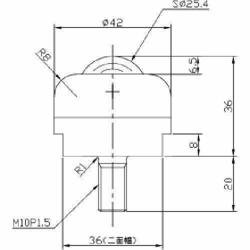 エイテック プレインベア 切削品ボルトタイプ 上下兼用 PV120B_画像3