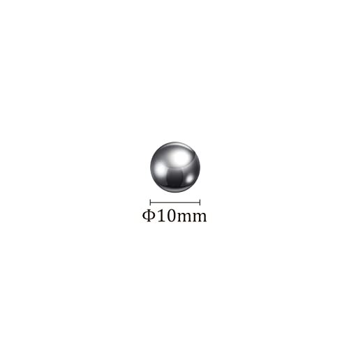 Kozelo 50個 精密ボール プレシジョンボール [10mm] 201ステンレススチール ベアリング用 ソリッド_画像3